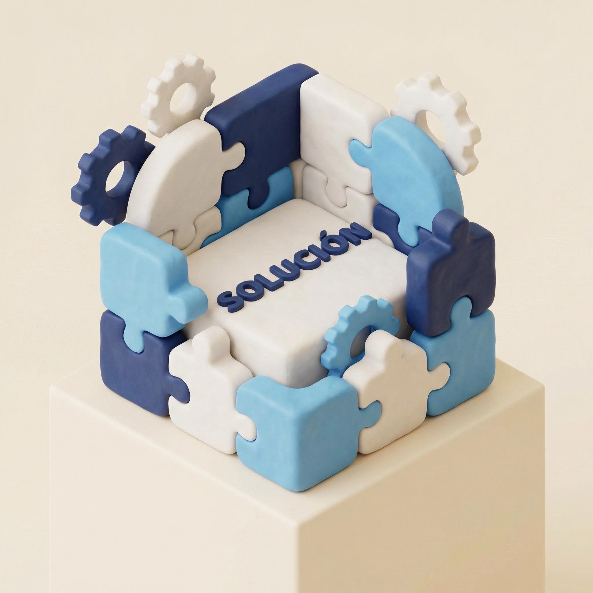 Diagrama de solución de automatización personalizada